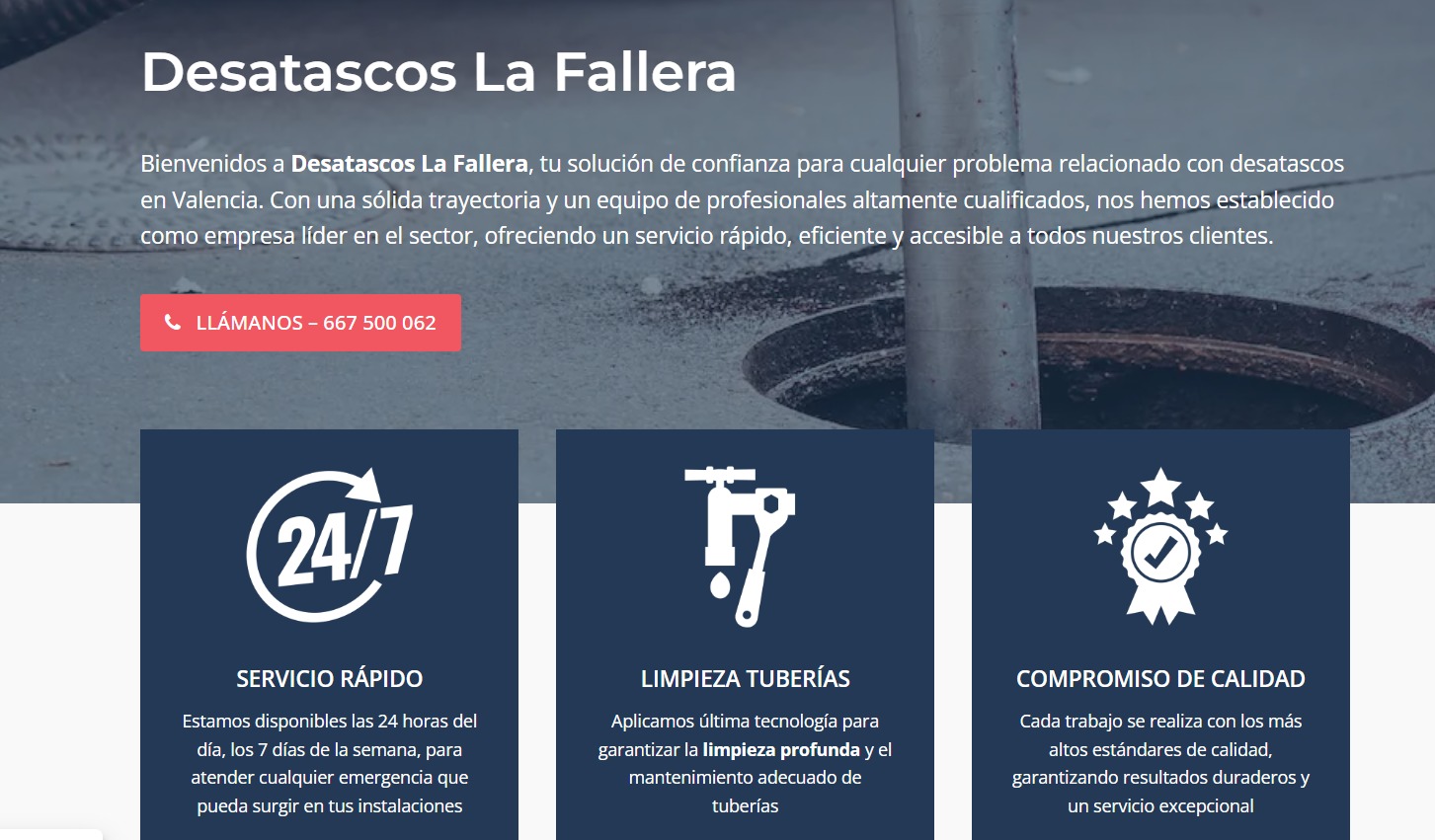 Desatascos la Fallera Valencia