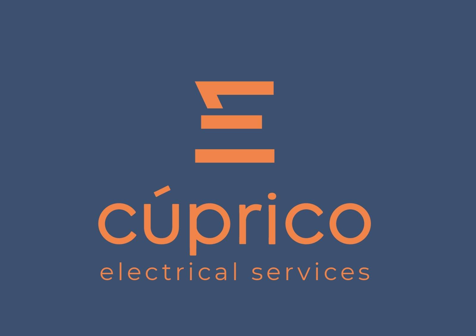 Logo de Cúprico electrical services